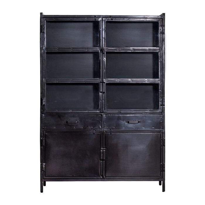 Kabinet Industrieel - 4drs. 2 lades 1099,- GRATIS BEZORGEN - online bestellen bij Potz Wonen