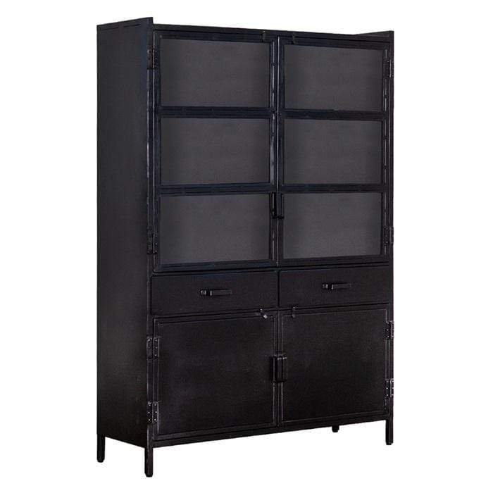 Kabinet Industrieel - 4drs. 2 lades 1099,- GRATIS BEZORGEN - online bestellen bij Potz Wonen