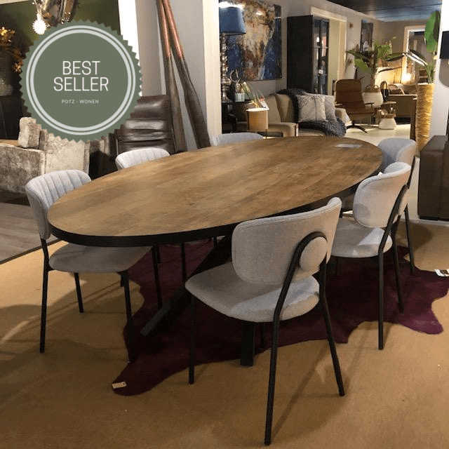 Ovale Tafel Scarlamel NU 628,- GRATIS BEZORGEN - online bestellen bij Potz Wonen