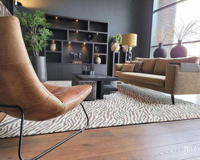 mondiart Vloerkleed carpet vloerkleed SkinCarpet, Native Zebra