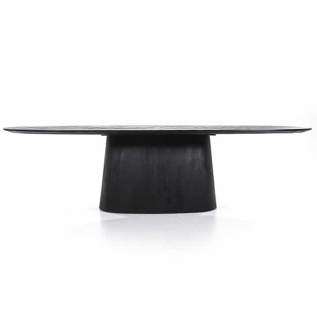 Eettafel Ovaal Aron 8211 Zwart 8211 3 Maten