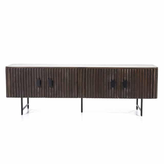 Tv Meubel Remi 4 Drs 8211 Bruin 8211 170 Cm