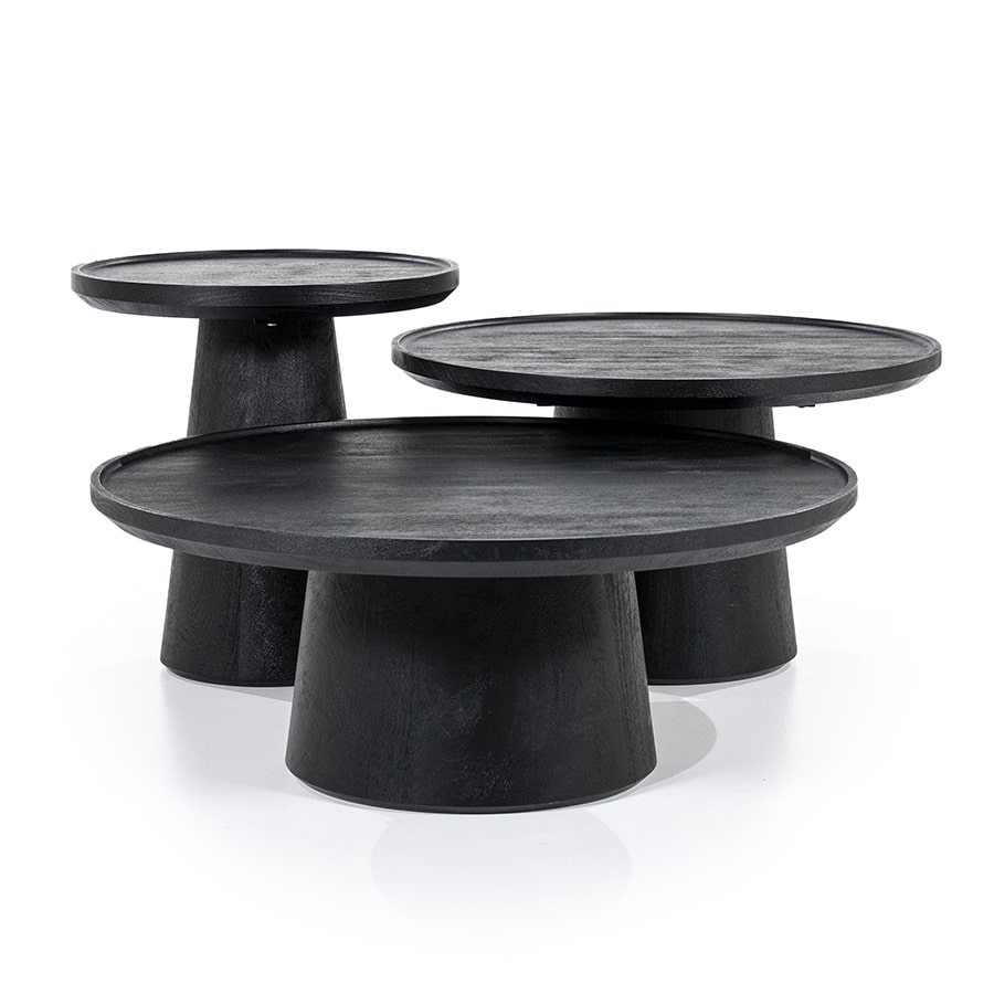 Salontafel Ron 80 215 32 8211 Zwart 8211 Eleonora
