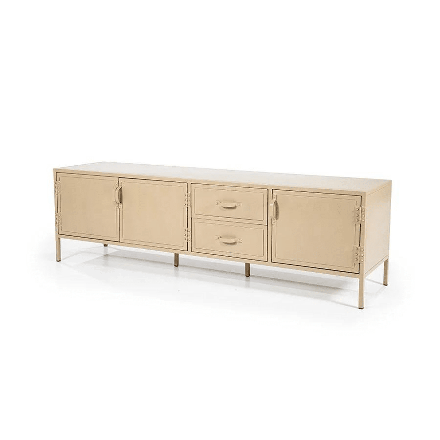 Tv Meubel Industrieel 3drs 2 Laden 8211 Zand