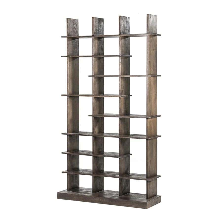 Boekenkast Oliver 120x40x220 Bruin 8211 Eleonora