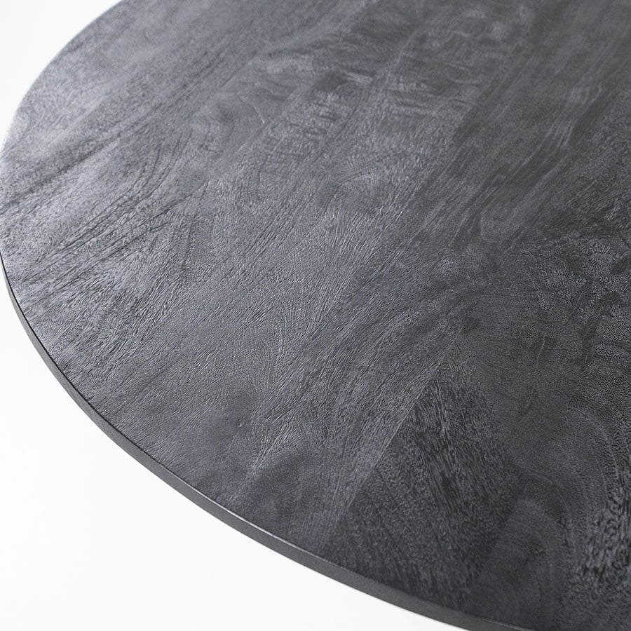 Eettafel Donny 130 215 76 8211 Zwart