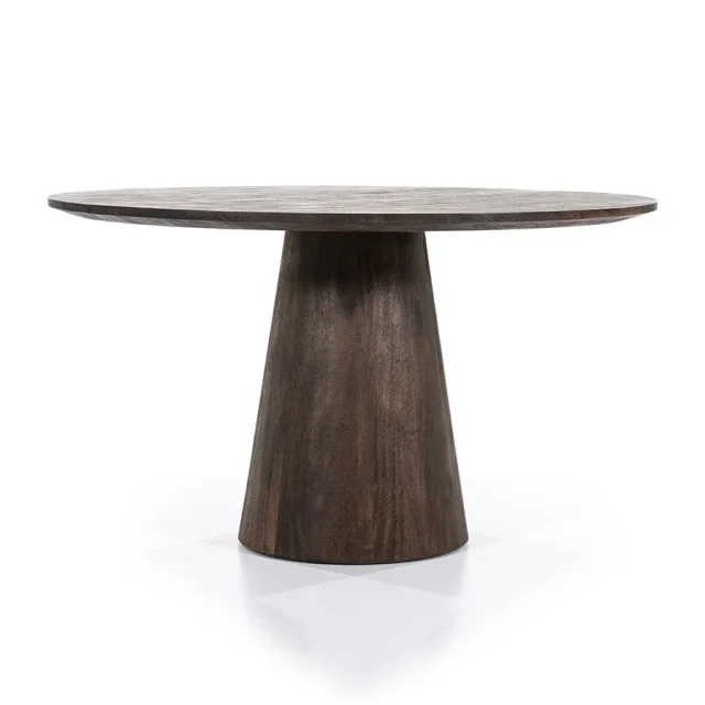 Eettafel Rond Aron 8211 Bruin