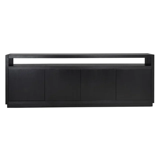 Dressoir Oakura 4 Deuren Black 8211 Richmond