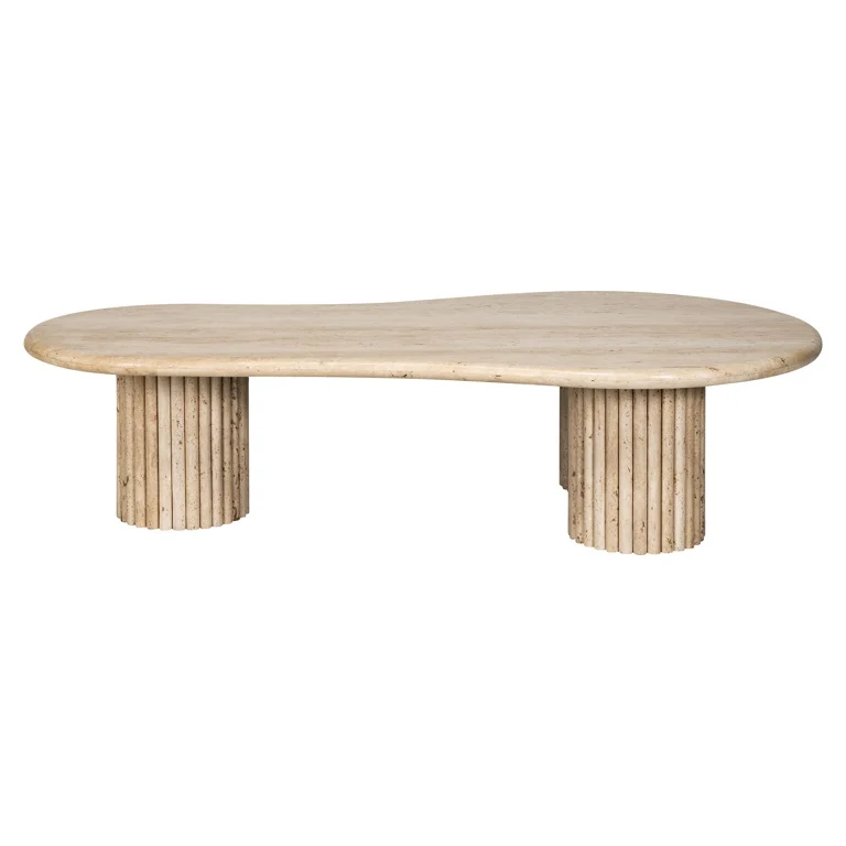 La Cantera Organische Salontafel 8211 Travertin