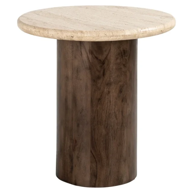 Bijzettafel Douglas 8211 Travertin