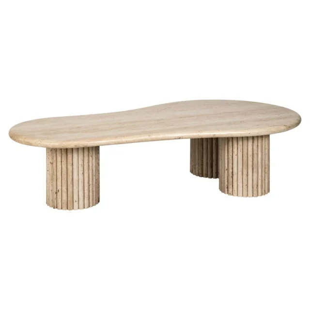 La Cantera Organische Salontafel 8211 Travertin