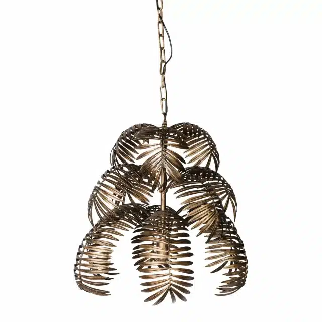 Hanglamp Salencia Gold Palm 8211 Ptmd