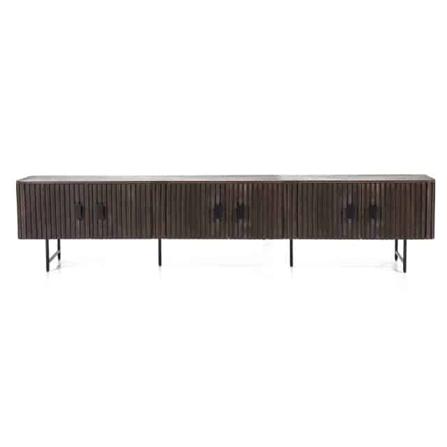 Tv Meubel Remi 6 Drs 8211 Bruin 8211 250 Cm
